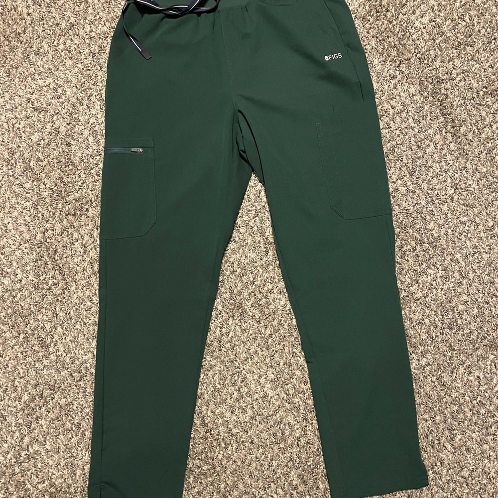 Figs British Racing Green Yola Scrub Pant